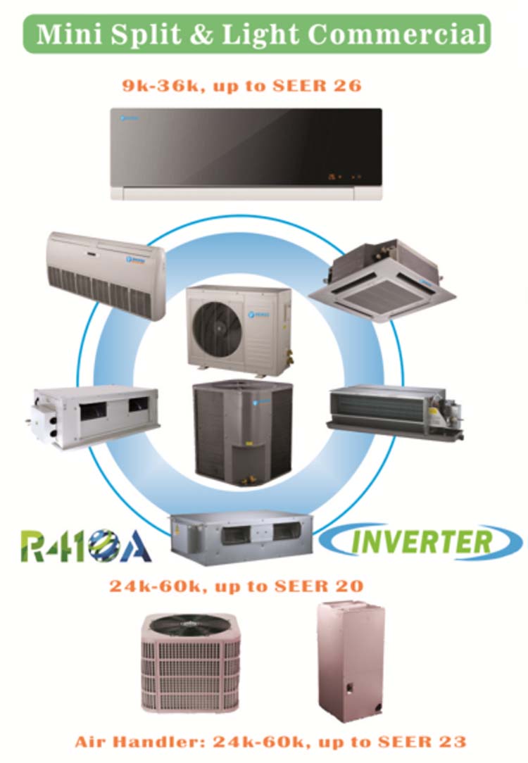 PHILEXI Mini Split & Light Commercial Air Conditioner-2